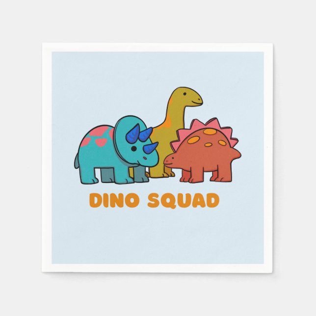 Dino Napkins Pappersservett (Framsidan)