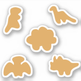 Dino nuggets beroende klistermärken