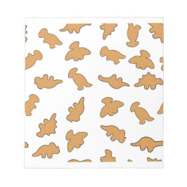 Dino Nuggets Pattern Anteckningsblock