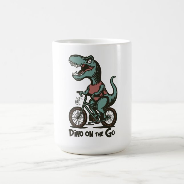 Dino på språng kaffemugg (Center)
