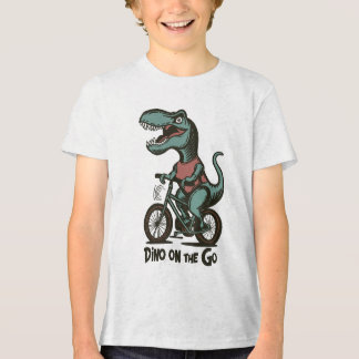 Dino på språng t shirt