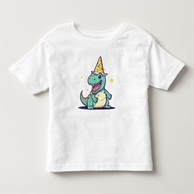 Dino Party T Shirt (Framsida)