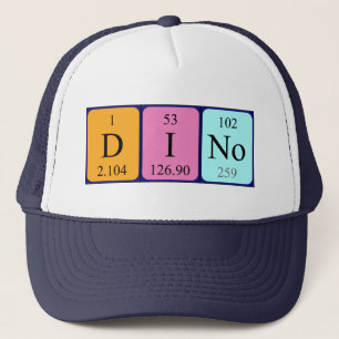 Dino periodisk bord namn hat keps