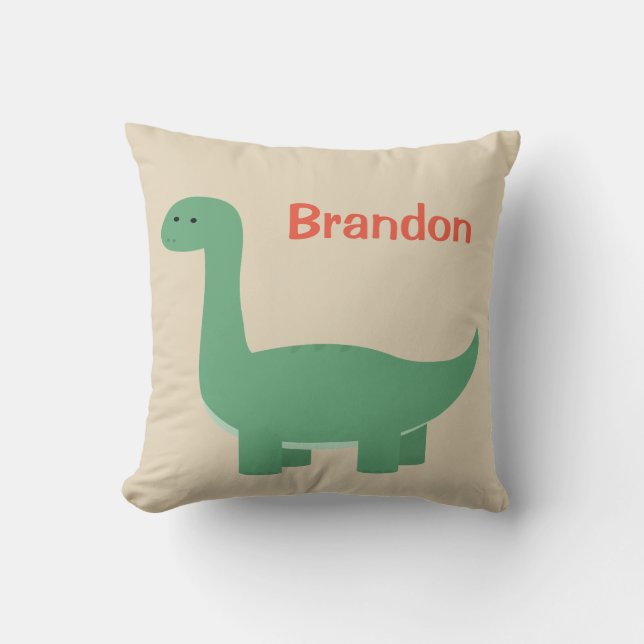 Dino Personlig Pillow Kudde (Framsida)