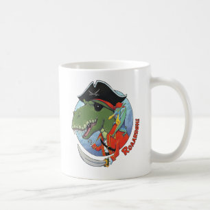 Dino Pirat Kaffemugg