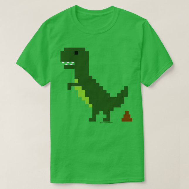 DINO POOP T SHIRT (Design framsida)