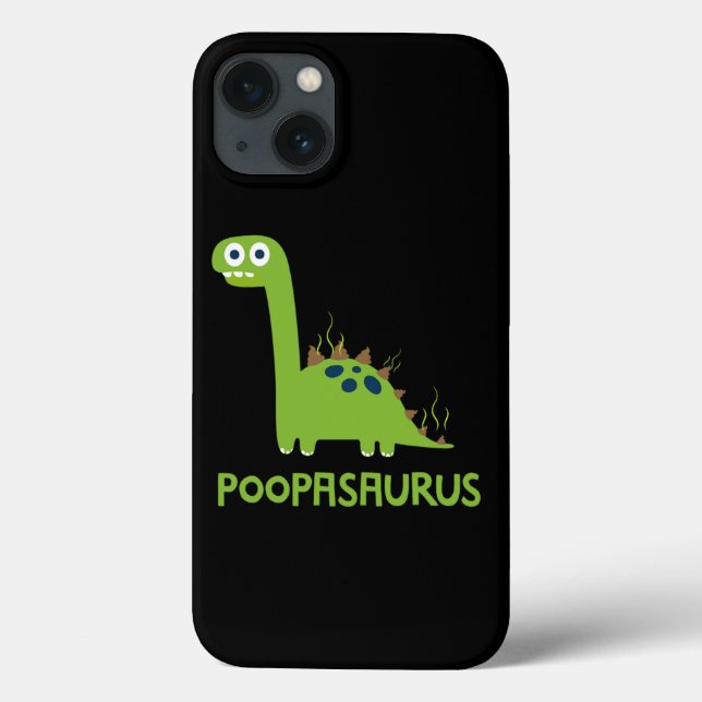 Dino Poopasaurus Poop Emojis Dinosaur Älskare Boys (Baksida)