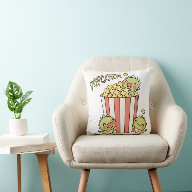 Dino Popcorn Party Kudde (Stol)
