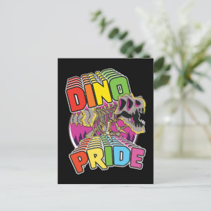 Dino Pride logotyp Inbjudan Vykort