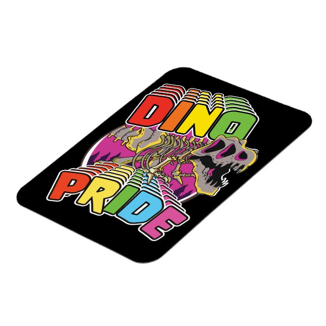 Dino Pride logotyp Magnet (Vänstra Sidan)