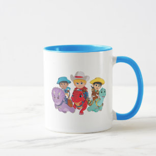 Dino Ranch Friends Design Mugg