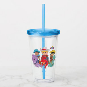 Dino Ranch Friends Design Take Away Mugg