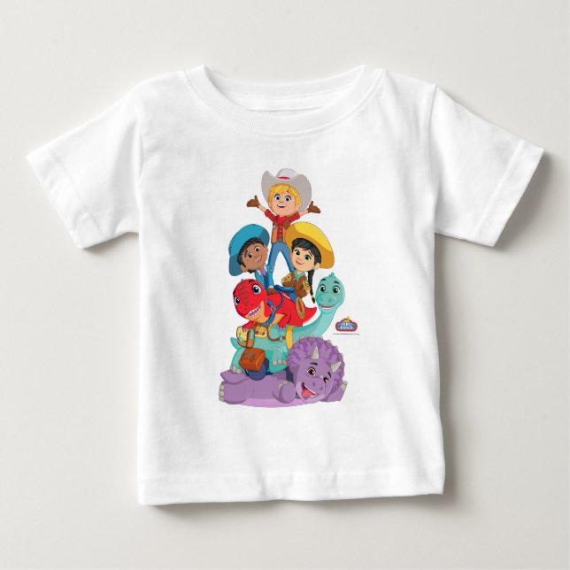 Dino Ranch Friends T Shirt (Framsida)