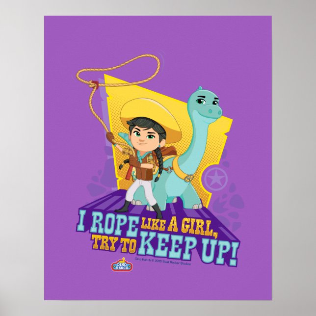 Dino Ranch | Min och Klöver Poster (Framsidan)