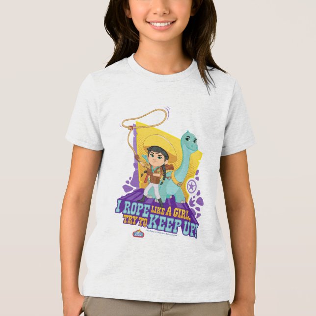 Dino Ranch | Min och Klöver T Shirt (Framsida)