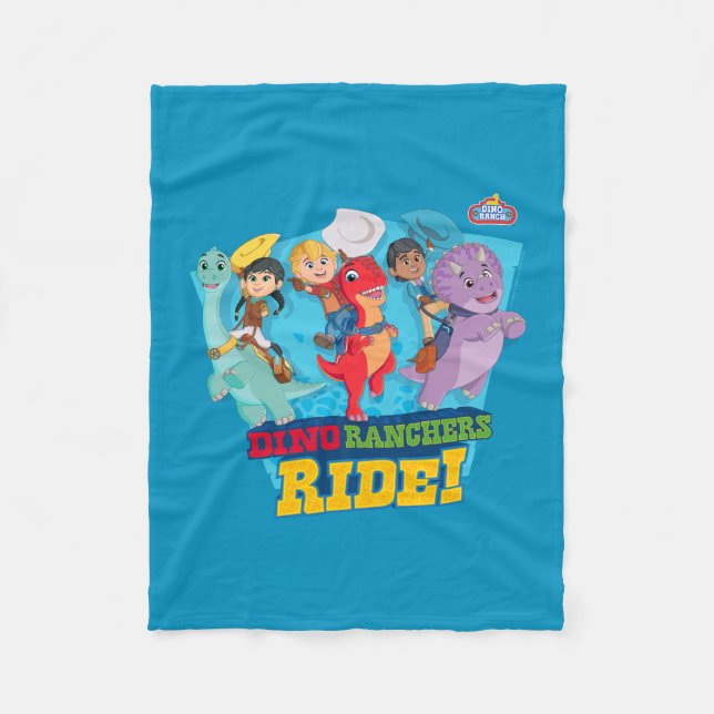 Dino Ranch | Ranchers Ride! Fleecefilt (Framsidan)