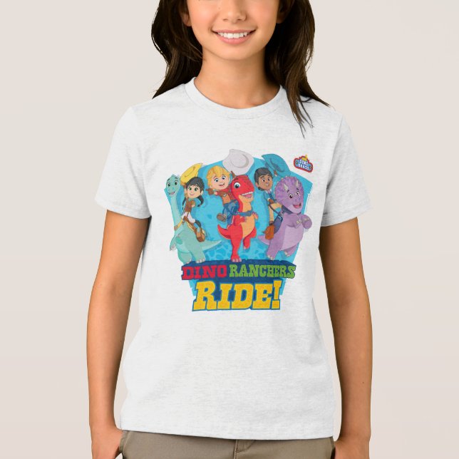Dino Ranch | Ranchers Ride! T Shirt (Framsida)