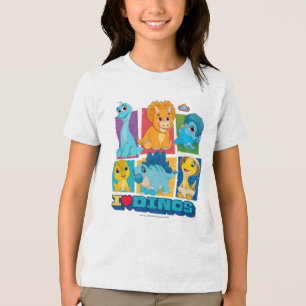 Dino Ranch Roligt och färgstarka dosinosaurer T Shirt