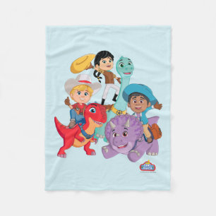 Dino Ranch Yee Haw! Fleecefilt