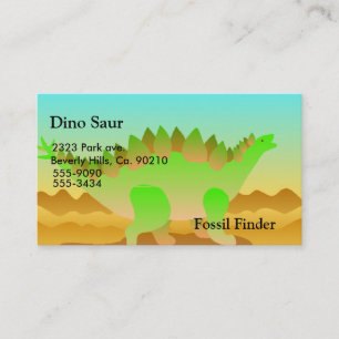 Dino Rawr uppsättning Visitkort