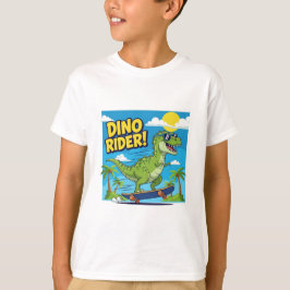"Dino Rider – Skate into Adventure!" T Shirt