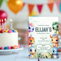 Dino Roar 1:a födelsedag