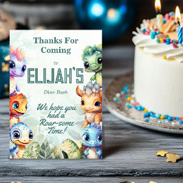 Dino Roar - tack för att du kort - rondel tid