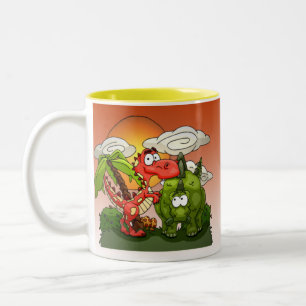 Dino rolig mugg