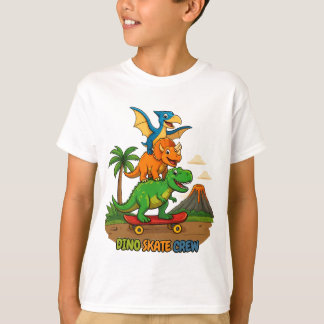 Dino Skate Crew – Förhistorisk sportklubb T Shirt