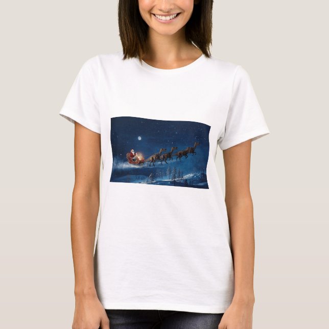Dino Sleigh T Shirt (Framsida)