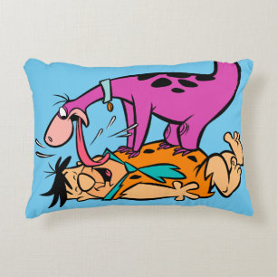 Dino Slickande Fred Flintstone Prydnadskudde