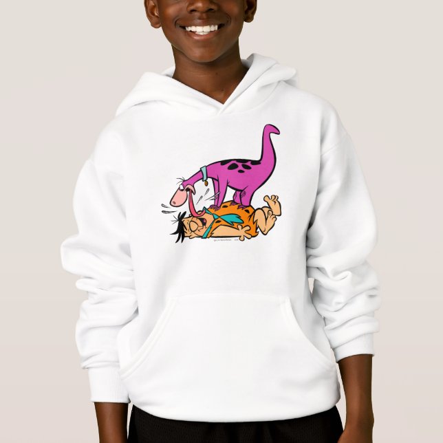 Dino Slickande Fred Flintstone Tröja (Framsida)