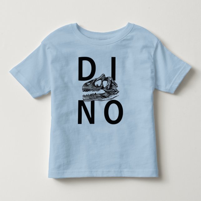 DINO - Småbarn Bra Jersey T-Shirt (Framsida)