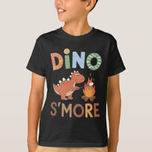 Dino S'more Dinosaur Trex Camping Smores Kawaii S' T Shirt
