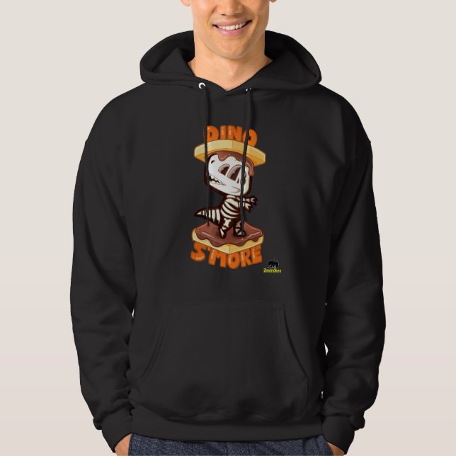 Dino Smore Skeleton Hoodie (Framsida)