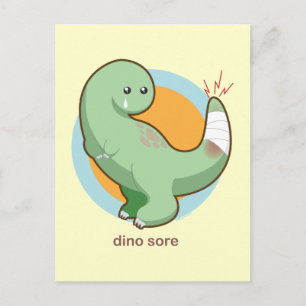 Dino Sore Vykort
