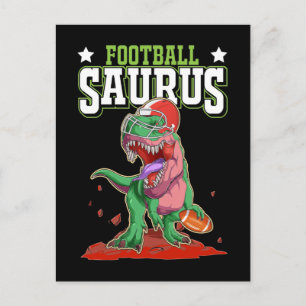 Dino Sport American Football Spela Trex Vykort