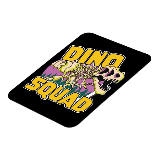 Dino Squad logotyp Magnet (Vänstra Sidan)