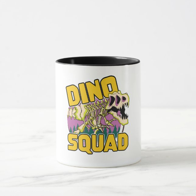 Dino Squad logotyp Mugg (Center)