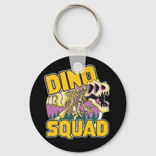 Dino Squad logotyp Nyckelring