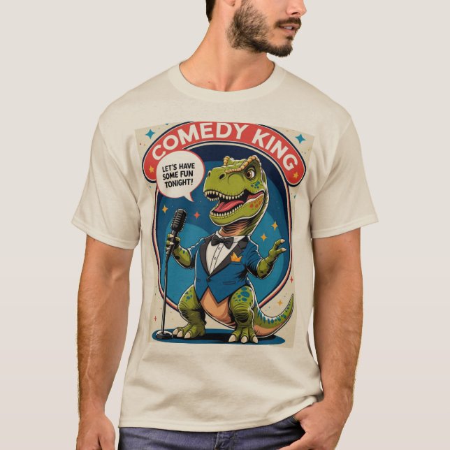 Dino Stativ-stjärna T Shirt (Framsida)