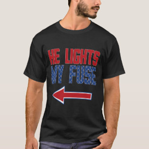 Dino Staty Of Liberty 4 juli T-shirt Pojkar Amer