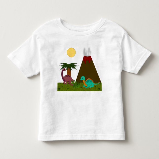 Dino stil t shirt (Framsida)