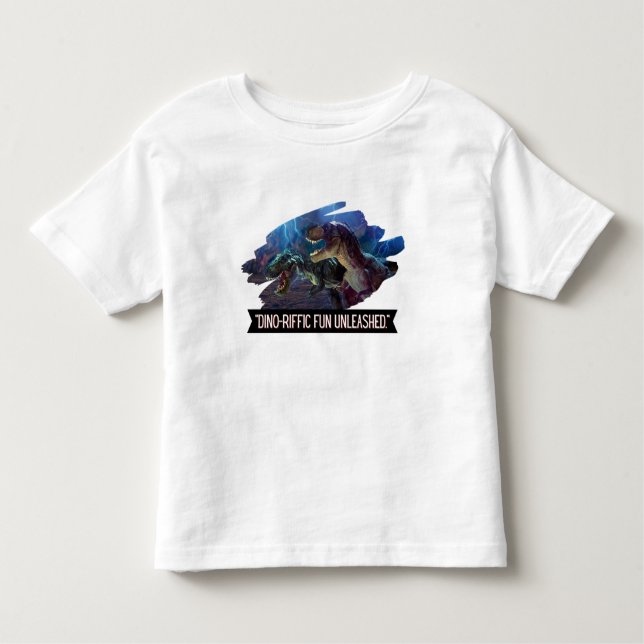 dino - strålande funktions t shirt (Framsida)