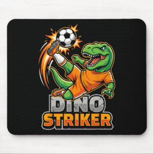 Dino Striker T-rex Fotbollsspark Rolig Dinosaurie Musmatta