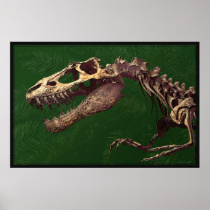 Dino T Rex Poster -60 x 40 -andra storlekar tillgä