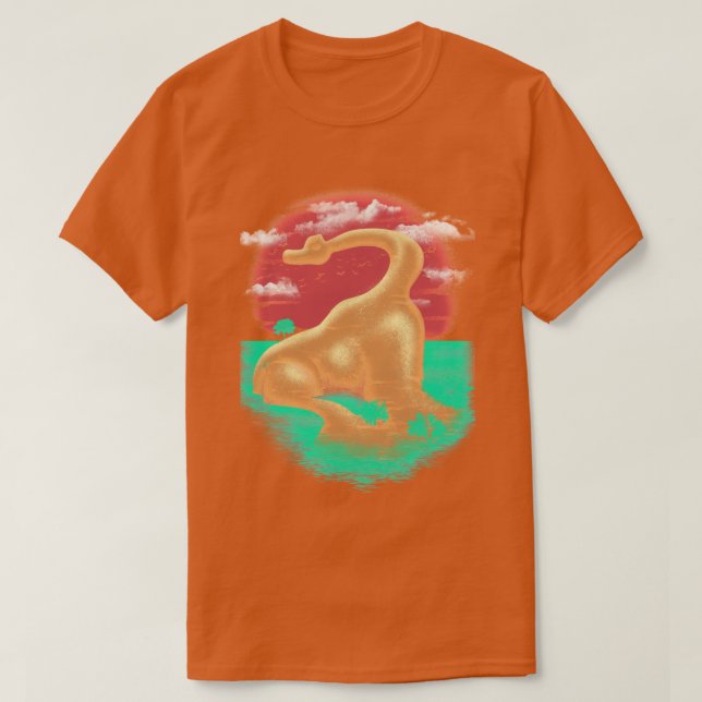 Dino-tid T Shirt (Design framsida)