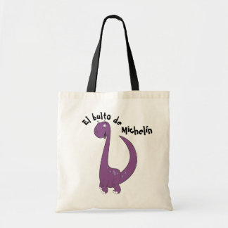 Dino Tote Bag Tygkasse