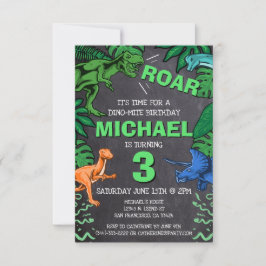 Dino Trex Jurassic Boy Dinosaur Birthday