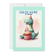 Dino Turning 4 Birthday